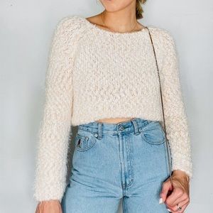BUFFALO David Bitton | Confetti Creamy Crewneck Knit Sweater Top